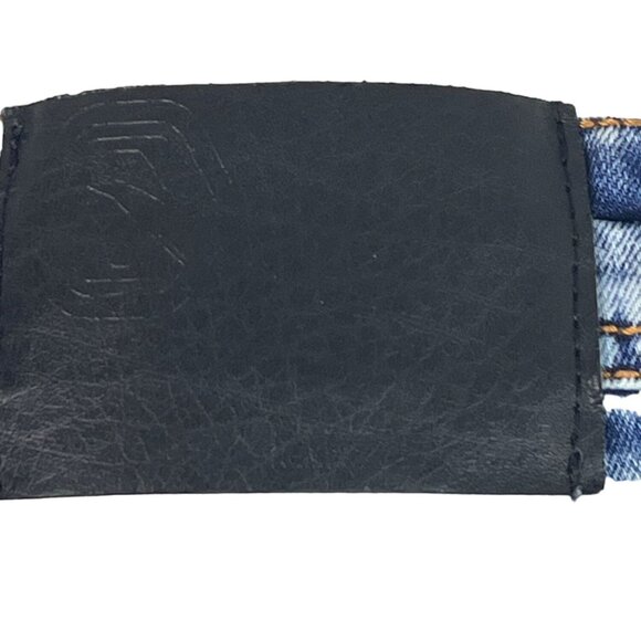 Switch Remarkable Slim Taper Fit Denim Jeans Men's 36 Navy Acid Wash Streetwear - Picture 11 of 12